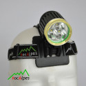 Roc Vision RV660 Sehrleistungsstarke Lampe mit 3 Cree XM-L2 LEDs, mit Li-Ion Akku