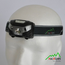 RocAlpes RV105 Headlamp 80 lumens with red Led